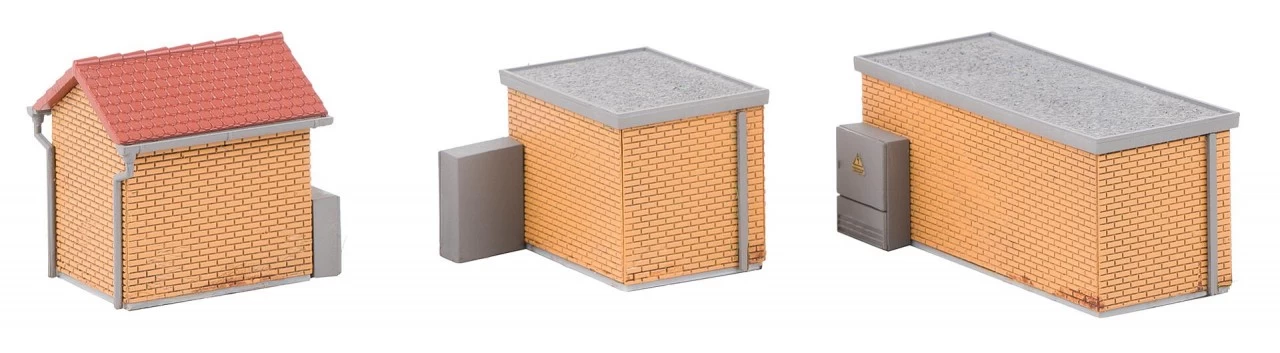 Faller 3 Trafostationen In Ziegelbauweise – Bild 2