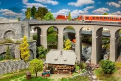 Faller Viadukt-Set, 2-gleisig, Gebogen