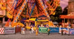 Faller Kirmes-Absperrzäune Und -Schilder, 720 Mm