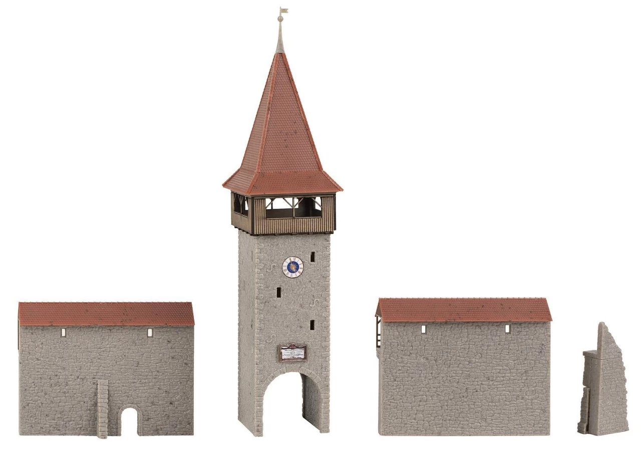 Faller Altstadtturm Mit Mauer â Bild 2