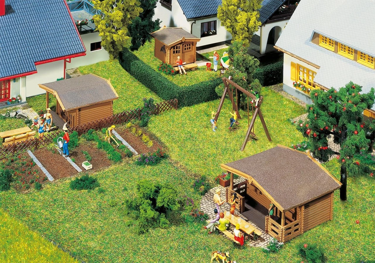 Faller 3 Gartenhäuser