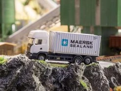 Faller 161598 H0 Car System LKW Scania R 13 TL Seecontainer Herpa