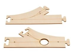 Faller 161940 H0 Car System Laser Street Abzweigung & Einmündung 45 Grad