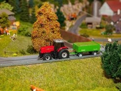 Faller 161536 H0 Car System Traktor MF Mit Anhänger