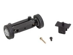 Faller 163012 H0 Car System Vorderachse Komplett Montiert Für LKW 7 5 To Mit Rädern