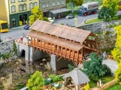 Faller 120527 H0 Eisenbahn-Holzbrücke