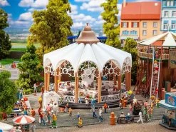 Faller 140335 H0 Karussell Kaffeetassen Heiderosen