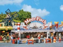 Faller 140445 H0 Kirmesbude Meer Fisch
