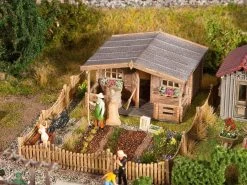 Faller 180493 H0 Schrebergarten Mit Großem Gartenhäuschen