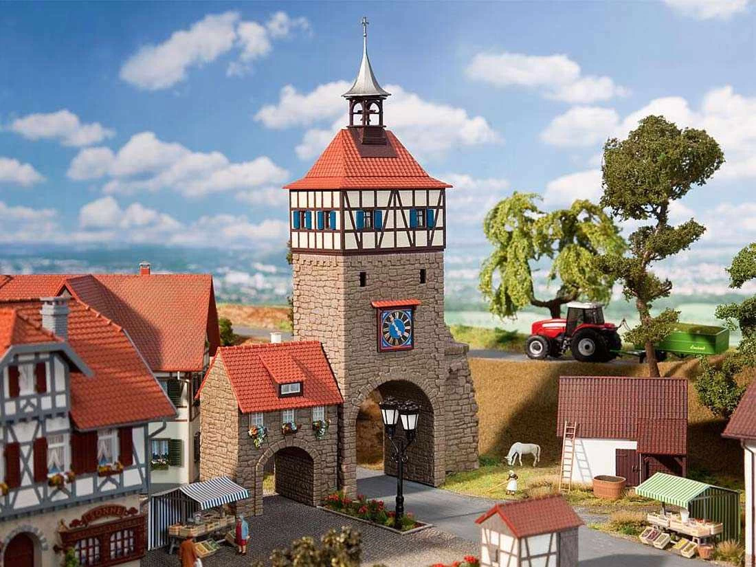 Faller 130406 H0 Stadttor Mit Torhaus