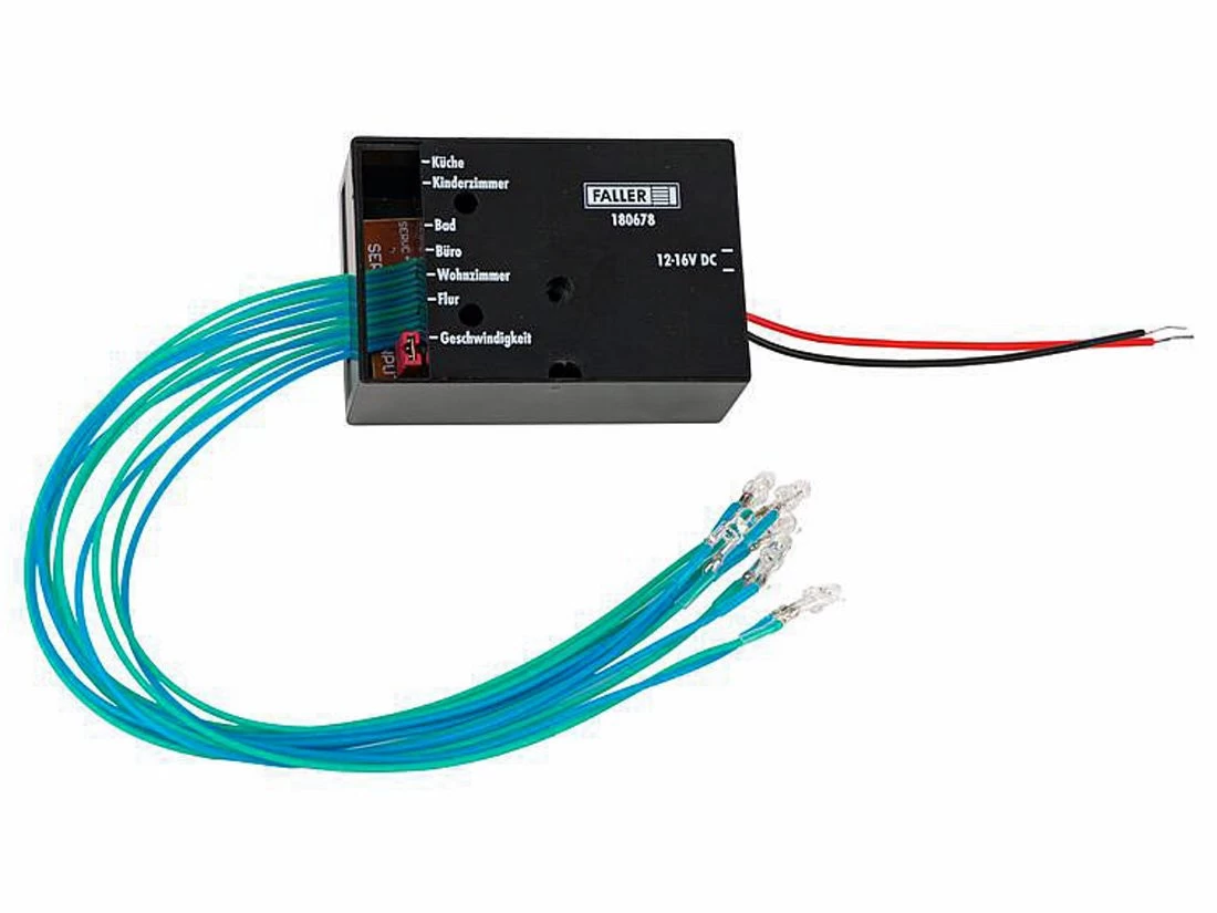 Faller 180678 LED-Gebäudebeleuchtung Mit Steuerung – Bild 2